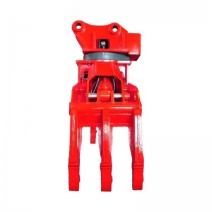Five Fingers Excavator 360° Rotary Hydraulic Grapple for Handling Material Flexibly
