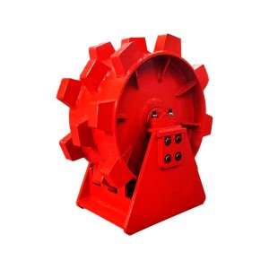 Excavator Compaction Wheel for Back Filling Material Compaction