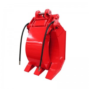 Excavator Hydraulic Grapple for Land Clearance, Skip Sorting and Forest Work