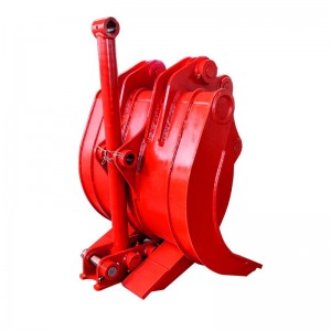 Excavator Mechanical Grapple for Land Clearance, Skip Sorting and Forest Work