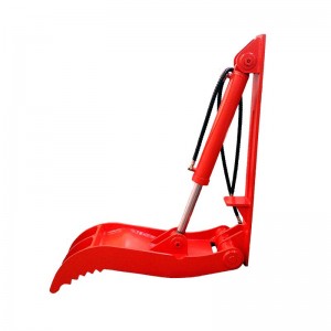 Hydraulic Thumb for Picking, Holding and Moving Awkward Materials