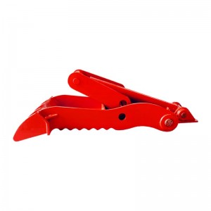 Hydraulic Thumb for Picking, Holding and Moving Awkward Materials
