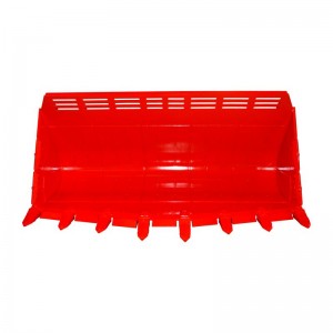 Efficient Wheel Loader Bucket for Different Matereial Loading and Dumping