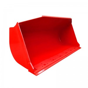 Efficient Wheel Loader Bucket for Different Matereial Loading and Dumping