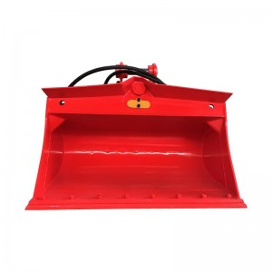 180° Tilt Ditch Cleaning Bucket with 2 Cylinders