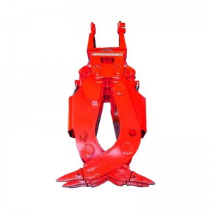 Five Fingers Excavator 360° Rotary Hydraulic Grapple for Handling Material Flexibly